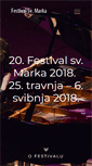 Mobile Screenshot of festivalsvmarka.hr